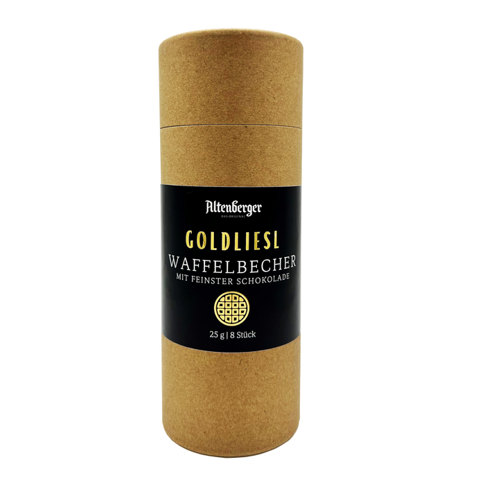 Goldliesl Waffelbecher 25g | 8 Stück